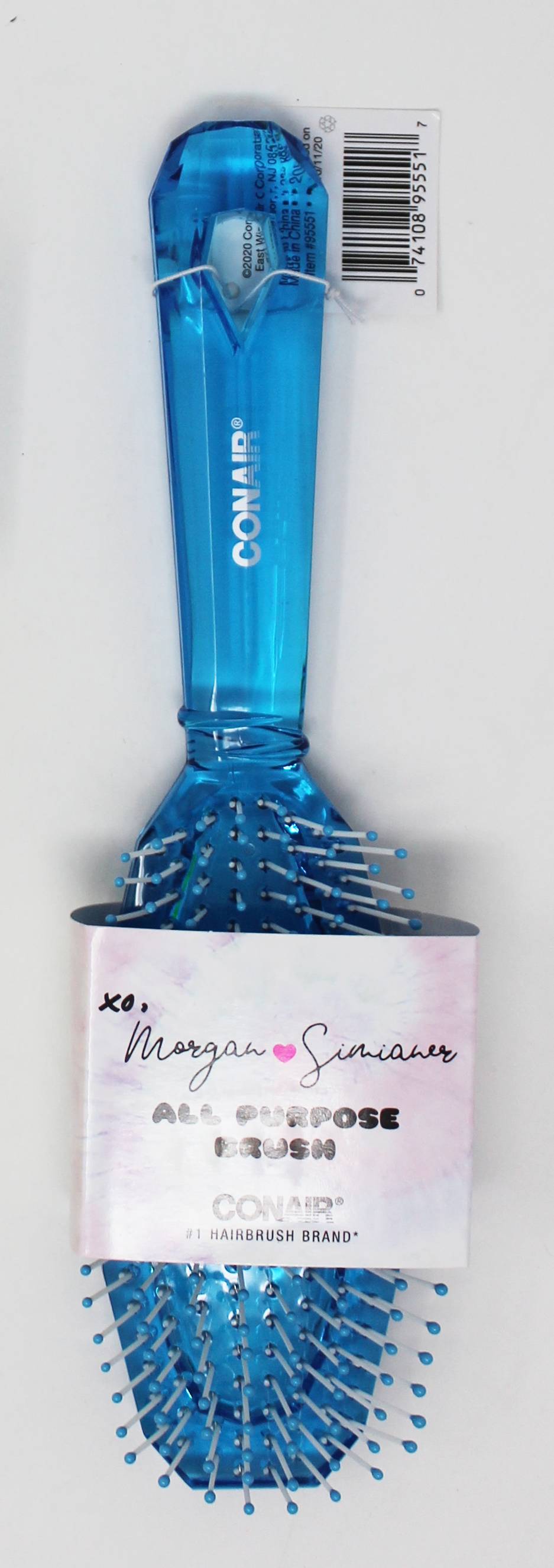 Clear All-Purpose Brush - Turquoise